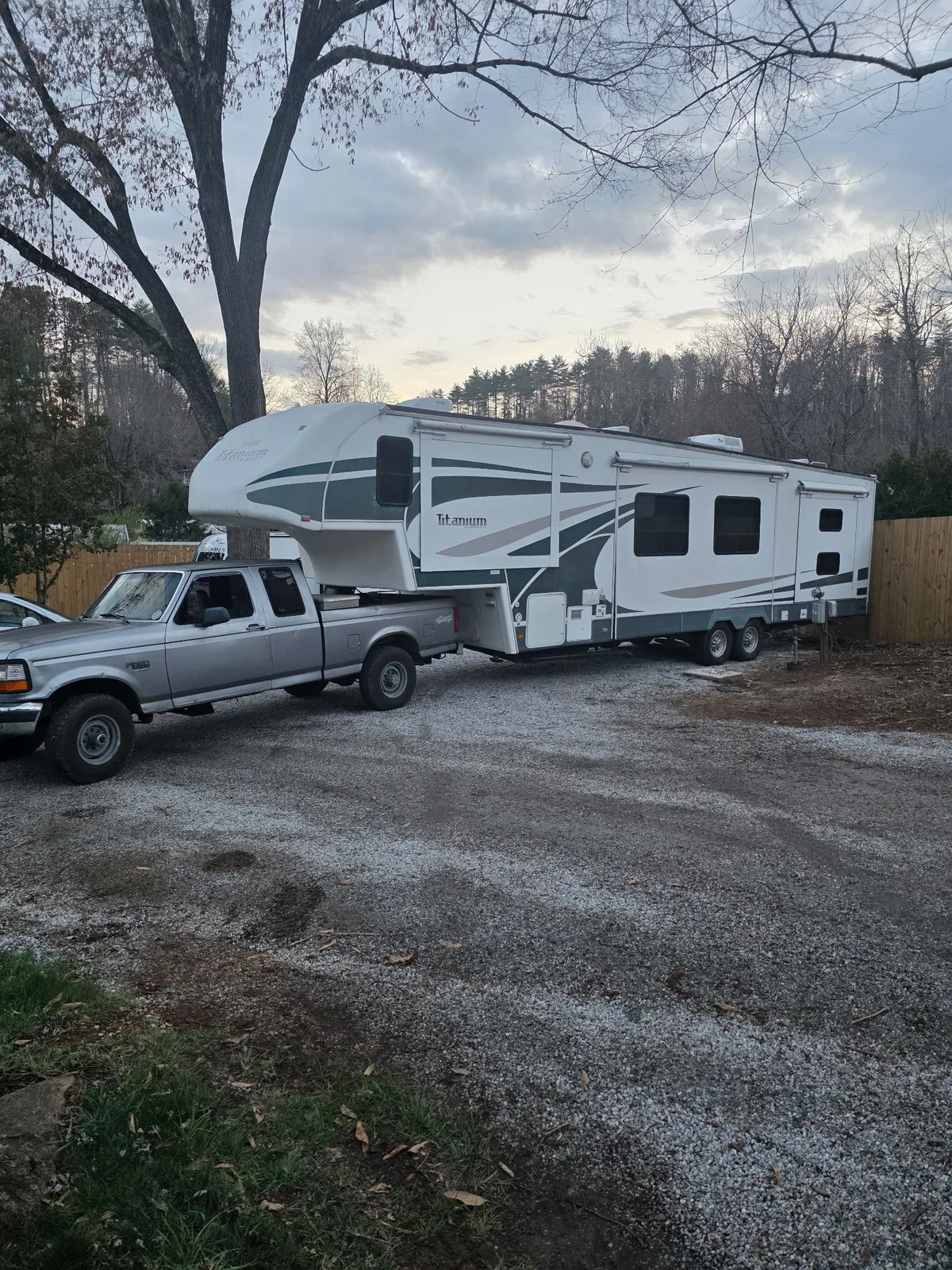 Roadwise RV technician setting up to service an RV leveling system